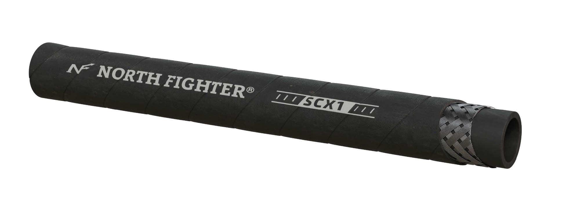 Flexible hydraulique 1 nappe SCX1 - DN06 (1/4")
