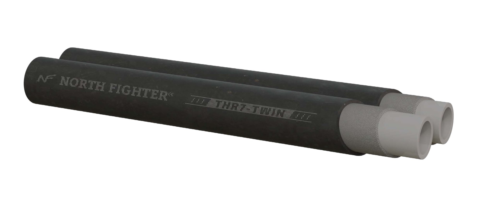 Flexible thermoplastique R7 jumelé - DN08 (5/16”)